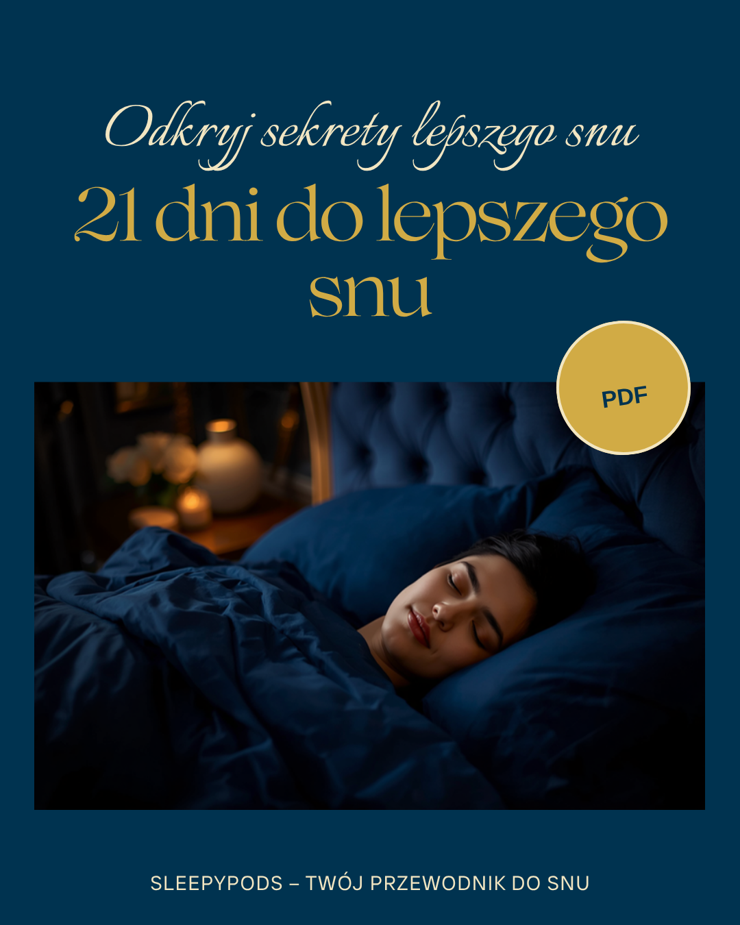 Okładka e-booka 21 dni do lepszego snu (PDF)