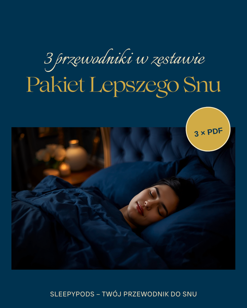 Okładka pakietu Lepszego Snu – 3 e-booki (PDF)
