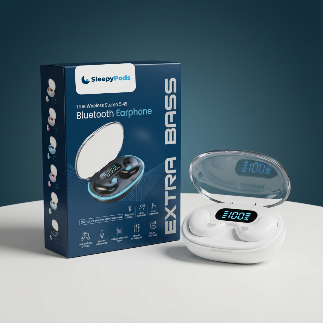Słuchawki do spania SleepyPods – kolor biały