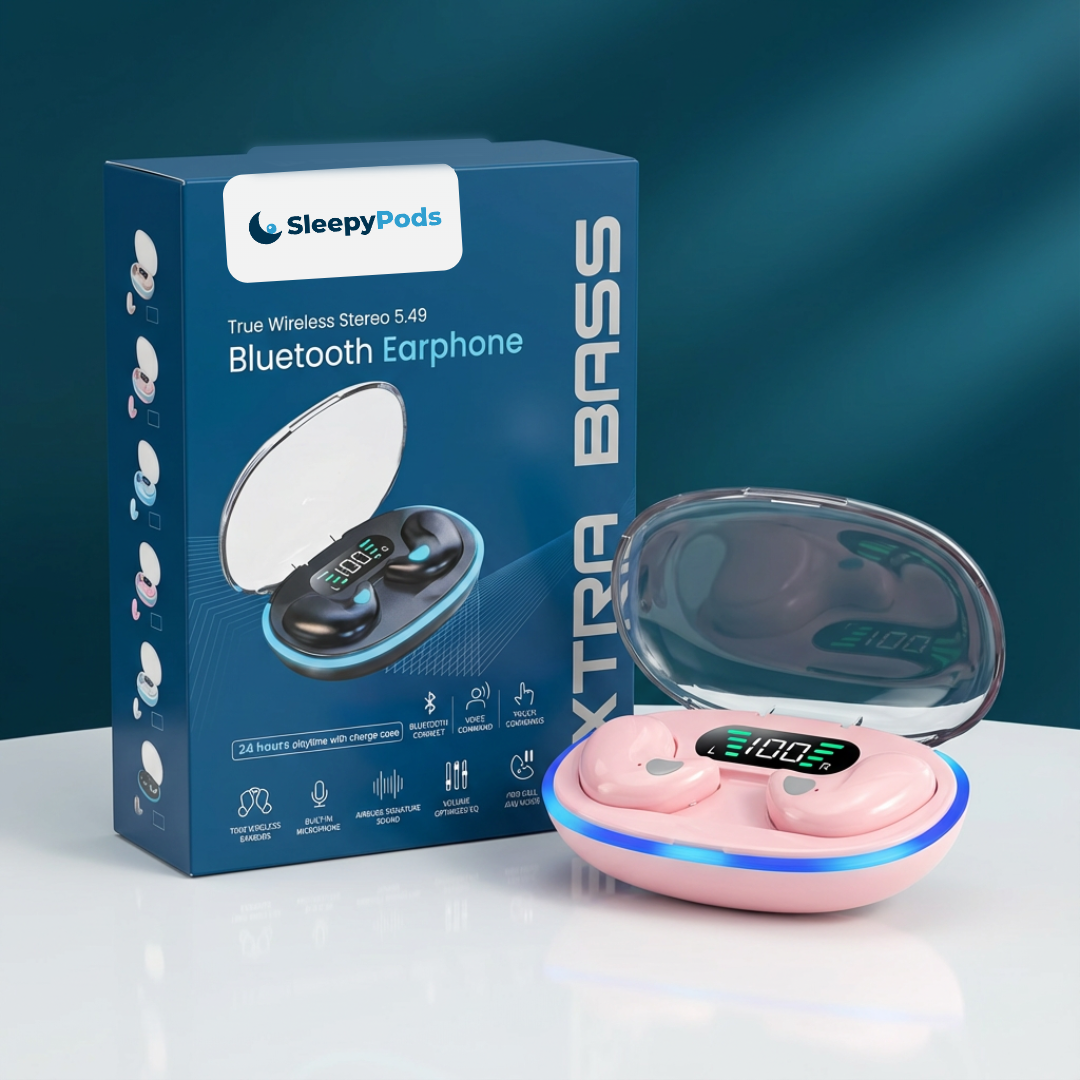 Słuchawki do spania SleepyPods – kolor różowy